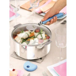 PLATINE Couvercle Amovible Verre Cerclé Inox CRISTEL D 20 -BEKA Soldes Magasin platine couvercle amovible verre cercle inox cristel d 20 5