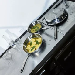 Poêle Inox Tripli BAUMALU D28 21 Poêle Inox Tripli BAUMALU D28 -BEKA Soldes Magasin poele inox triply baumalu d28 7