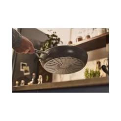 SALINA Poêle Revêtement Céramique Céraforce Titanium D32 Cm BALLARINI -BEKA Soldes Magasin salina poele revetement ceramique ceraforce titanium d32 cm ballarini 6