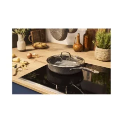 SALINA Sauteuse Avec Poignée Et Couvercle En Verre Revêtement Céramique Céraforce Titanium D28 Cm BALLARINI -BEKA Soldes Magasin salina sauteuse avec poignee et couvercle en verre revetement ceramique ceraforce titanium d28 cm ballarini nvs 6