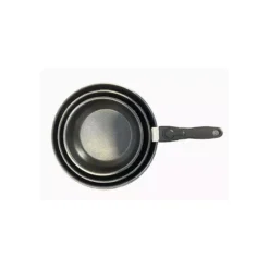 Série De 3 Poêles Revêtement Anti-adhérent Amovible Induction BAUMALU D20 24 28 -BEKA Soldes Magasin serie de 3 poeles revetement anti adherent amovible induction baumalu d20 24 28 3