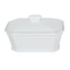 Terrine Foie Gras + Couvercle 600G Porcelaine Blanc