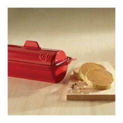 Terrine Foie Gras Façon Médaillon Emile HENRY Rouge Grand Cru -BEKA Soldes Magasin terrine foie gras facon medaillon emile henry rouge grand cru 5