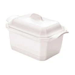 Terrine Foie Gras + Presse Emile HENRY Blanc Farine -BEKA Soldes Magasin terrine foie gras presse emile henry blanc farine 2