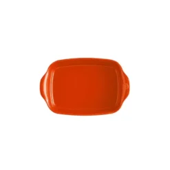 ULTIME Plat à Four En Céramique Rectangle Emile HENRY Orange Toscane 29 X 19 Cm -BEKA Soldes Magasin ultime plat a four en ceramique rectangle emile henry orange toscane 29 x 19 cm 2