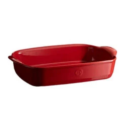 ULTIME Plat à Four En Céramique Rectangle Emile HENRY Rouge Grand Cru 36 X 23 Cm -BEKA Soldes Magasin ultime plat a four en ceramique rectangle emile henry rouge grand cru 36 x 23 cm 3