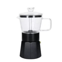 VERONA Cafetière Italienne En Aluminium La Cafetière Kitchen Craft 6 Tasses Noir -BEKA Soldes Magasin verona cafetiere italienne en aluminium la cafetiere kitchen craft 6 tasses noir 9