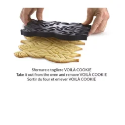 VOILA COOKIE Moule à Biscuits SilikoMart Feuilles SC 19 VOILA COOKIE Moule à Biscuits SilikoMart Feuilles SC -BEKA Soldes Magasin voila cookie moule a biscuits silikomart feuilles 3