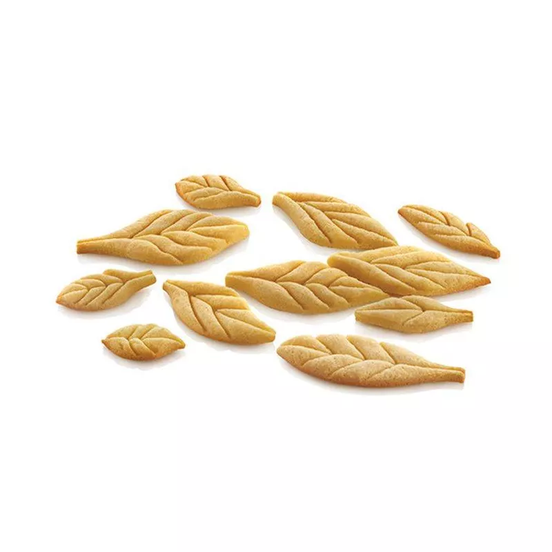 VOILA COOKIE Moule à Biscuits SilikoMart Feuilles SC 8 VOILA COOKIE Moule à Biscuits SilikoMart Feuilles SC – Image 8